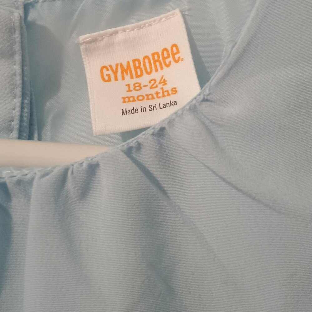 Gymboree/Dress/Girls/18-24M/Blue/Owls Glitter Bow Party - Picture 3 of 9